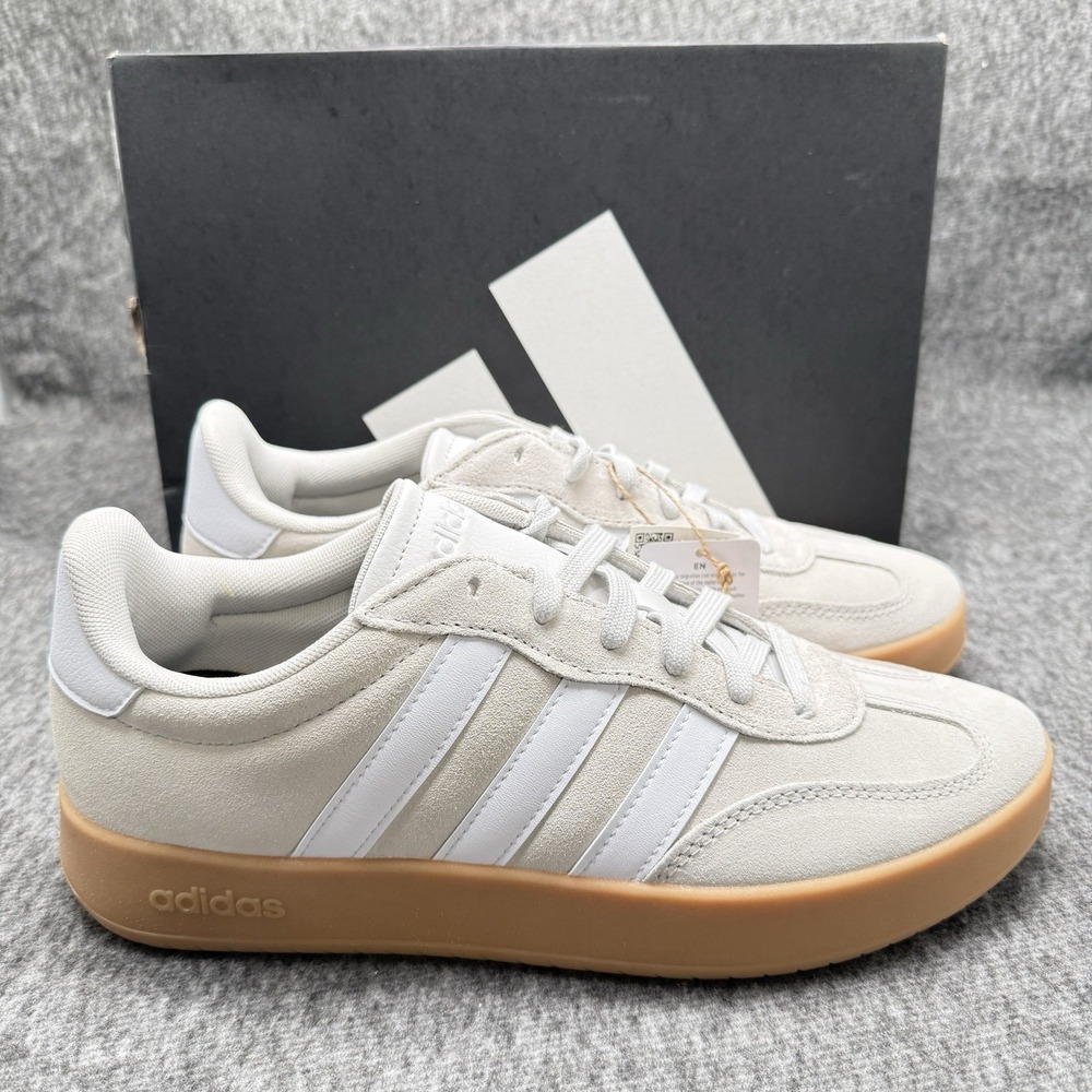 Adidas Barreda Grey White Gum Men's JR1325 New